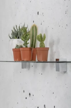 Plankdragers|Plankdragers > Duraline clip cube mini chroom