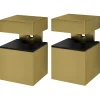 Plankdragers|Plankdragers > Duraline clip geborsteld goud set 2 stuks