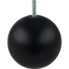 Duraline meubelpoot bol zwart Ø10 cm