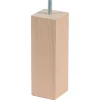 Duraline meubelpoot naturel beuken 5x5x15 cm