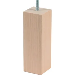Duraline meubelpoot naturel beuken 5x5x15 cm