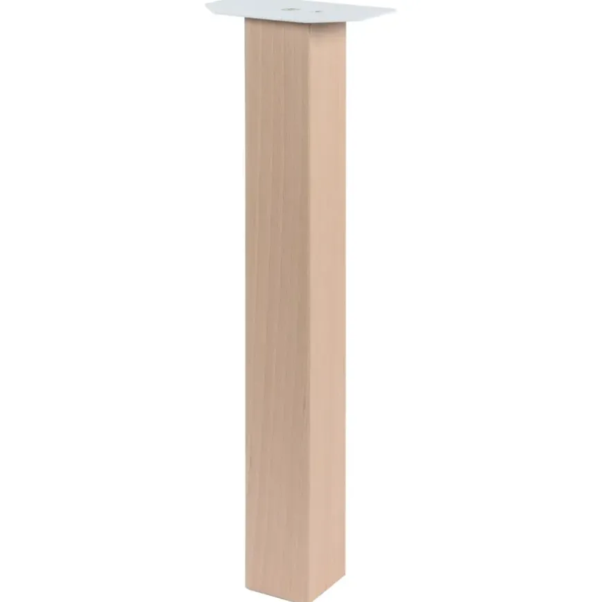 Duraline meubelpoot naturel beuken 5x5x42 cm