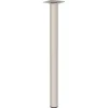 Duraline meubelpoot rond zand / beige staal Ø3x40 cm