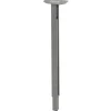 Duraline meubelpoot vierkant metaal grijs 30x30 mm verstelbare hoogte