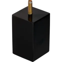 Duraline meubelpoot zwart hout 5x5x8 cm