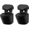 Plankdragers|Plankdragers > Duraline plankdrager clip mat zwart 2 stuks