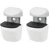 Plankdragers|Plankdragers > Duraline plankdrager clip mat wit 2 stuks