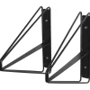 Plankdragers|Plankdragers > Duraline plankdrager dubbel hoog zwart