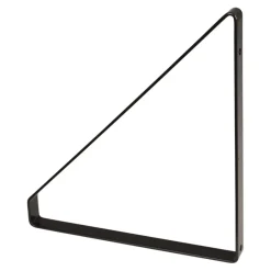 Plankdragers|Plankdragers > Duraline plankdrager metaal zwart 2 stuks