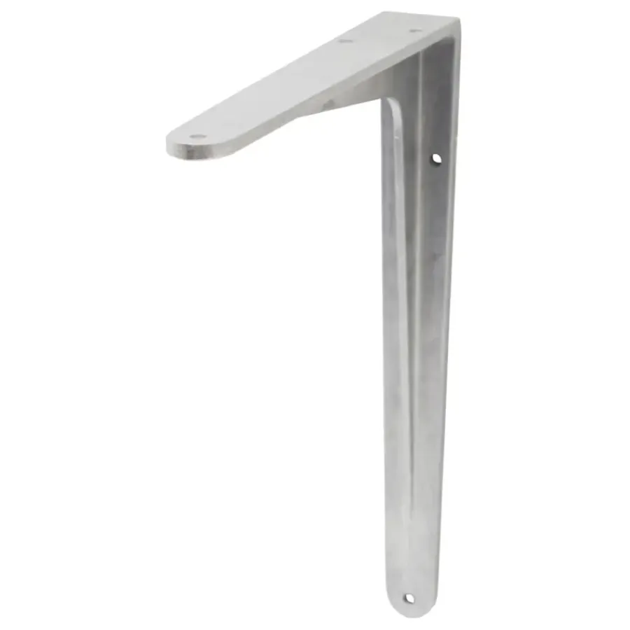 Plankdragers|Plankdragers > Geen Duraline plankdrager model 13 aluminium 17,5x20 cm