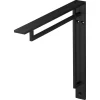 Plankdragers|Plankdragers > Duraline plankdrager model A zwart 14,5x14,5 cm