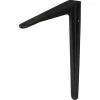 Plankdragers|Plankdragers > Geen Duraline plankdrager model 13 zwart 25x30 cm