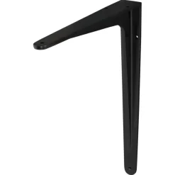 Plankdragers|Plankdragers > Geen Duraline plankdrager model 13 zwart 25x30 cm
