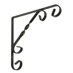 Plankdragers|Plankdragers > Geen Duraline plankdrager ornament antiek brons 25x25 cm