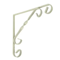 Plankdragers|Plankdragers > Geen Duraline plankdrager ornament wit 15x15 cm