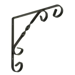 Plankdragers|Plankdragers > Geen Duraline plankdrager ornament antiek bruin 15x15 cm