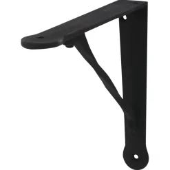 Plankdragers|Plankdragers > Duraline plankdrager plank twist zwart 19x19cm