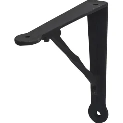 Plankdragers|Plankdragers > Duraline plankdrager plank twist zwart 14,5x14,5cm