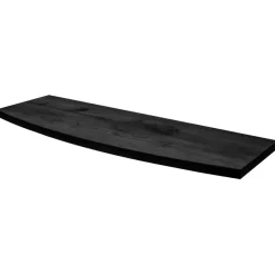 Panelen|Panelen > Duraline wandplank gebogen XS2 zwart eiken 60x23,5 cm 18 mm