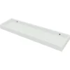 Panelen|Panelen > Duraline wandplank modern wit 60x4x15 cm