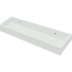 Panelen|Panelen > Duraline wandplank wit lak 40x4x15 cm