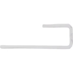 Kunststofprofielen|Overgangsprofielen > Geen Eindprofiel kunststof wit 4x20 mm lengte 260 cm
