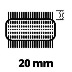 Overige Elektrisch Gereedschap Accessoires > EINHELL medium borstel 90/20 - Ø90mm tbv de Picobella oppervlaktereiniger