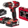 Accuboormachines|Boormachines > EINHELL 18V accuboormachine TE-CD 18/40 LI incl. 2 accu's 1,5Ah + lader + koffer