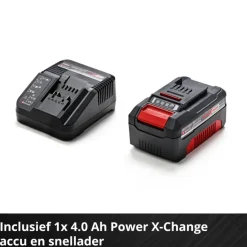 Bladblazers > EINHELL 18V bladblazer GE-UB 18/250 Li E incl 4.0 Ah accu en lader