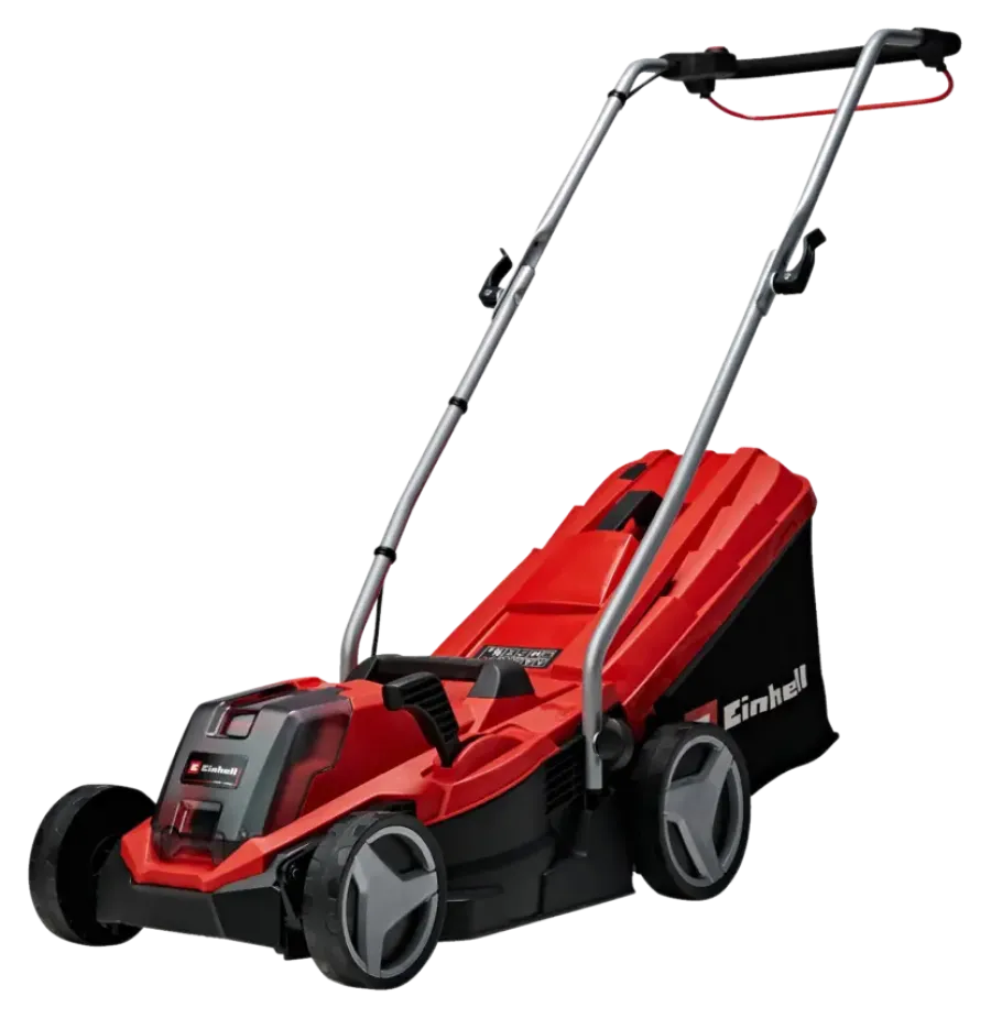 Grasmaaiers > EINHELL 18V grasmaaier GE-CM 18/33 Li Kit (incl. 4.0Ah accu en oplader)
