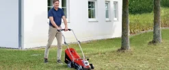 Grasmaaiers > EINHELL 18V grasmaaier GE-CM 18/33 Li Kit (incl. 4.0Ah accu en oplader)