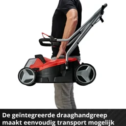 Grasmaaiers > EINHELL 18V grasmaaier GE-CM 18/33 Li Kit (incl. 4.0Ah accu en oplader)