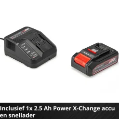 Heggenscharen > EINHELL 18V heggenschaar GC-CH 1855/1 kit incl 2.5Ah accu en lader