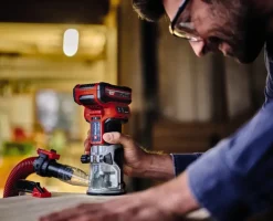 Overig Accu Gereedschap|Frees, Slijp & Schaafmachines > EINHELL 18V kantenfrees TP-ET 18 LI BL (zonder accu)