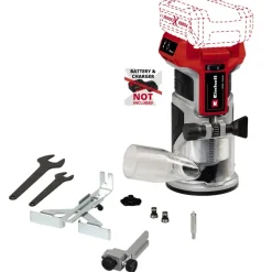 Overig Accu Gereedschap|Frees, Slijp & Schaafmachines > EINHELL 18V kantenfrees TP-ET 18 LI BL (zonder accu)