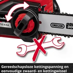 Kettingzagen > EINHELL 18V kettingzaag Fortexxa 18/30 (zonder accu)