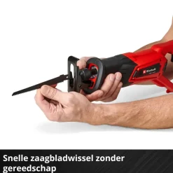 Accu Reciprozaag|Zaagmachines & -tafels > EINHELL 18V reciprozaag TE-AP 18/22 LI (zonder accu)