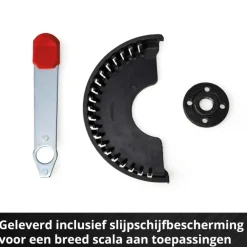 Accu Haakse Slijper|Frees, Slijp & Schaafmachines > EINHELL 18V slijptol / haakse slijper 115mm TE-AG 18/115-2 LI (zonder accu)