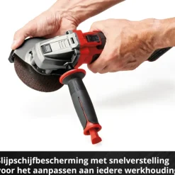 Accu Haakse Slijper|Frees, Slijp & Schaafmachines > EINHELL 18V slijptol / haakse slijper 115mm TE-AG 18/115-2 LI (zonder accu)
