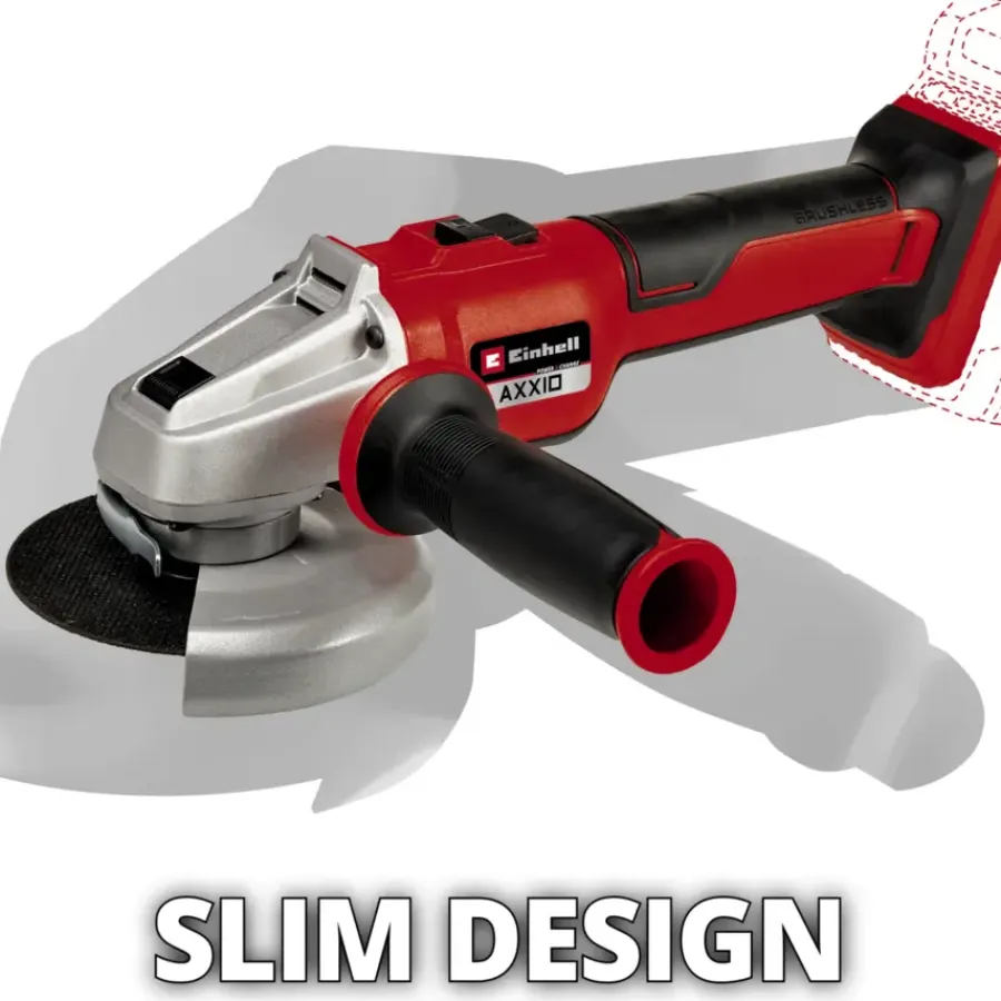 Accu Haakse Slijper|Frees, Slijp & Schaafmachines > EINHELL 18V slijptol / haakse slijper 125mm Axxio 18/125 Q BL (zonder accu)