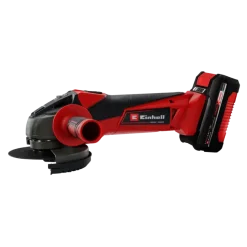 Accu Haakse Slijper|Frees, Slijp & Schaafmachines > EINHELL 18V slijptol / haakse slijper 115mm TC-AG 18/115 LI incl 4.0Ah accu en lader
