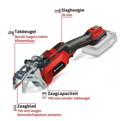 Kettingzagen > EINHELL 18V takkenzaag GE-GS 18/150 Li (zonder accu)