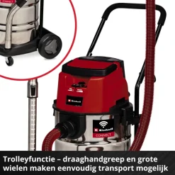 Einhell 2x18V droogzuiger TP-VC 36/30 S Auto (zonder accu)