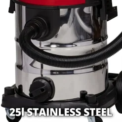 Einhell 2x18V nat-/droogzuiger TE-VC 36/25 Li S (zonder accu)