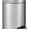 EKO pedaalemmer Serene mat RVS 5 L