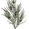 Emerald kunsttak Abies spray groen 80cm