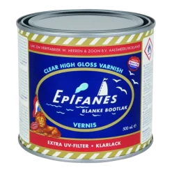 Epifanes bootlak blank / vernis met extra UV-filter 500 ml