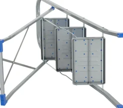 Huishoudtrappen > ESCALO Trapladder 3 treden blauw 30x20cm