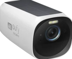Elektronische Beveiliging > Eufy cam 3 Draadloze Beveiligingscamera voor buiten 4K met Zonnepaneel Uitbreiding