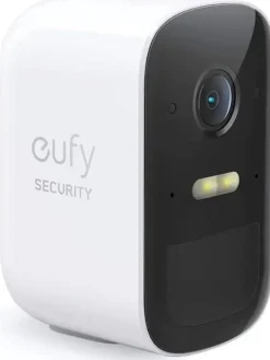 Elektronische Beveiliging > Eufy Cam 2C draadloze uitbreiding beveiligingscamera Wit